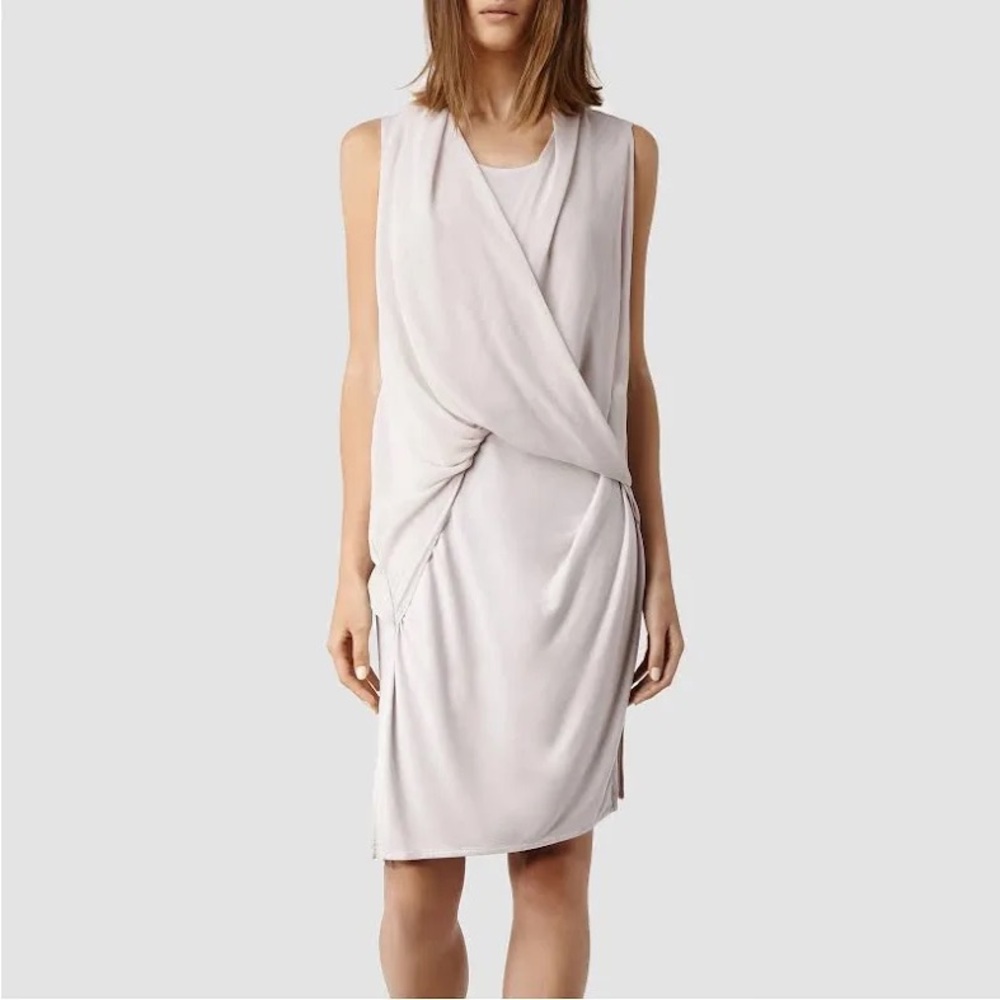 Allsaints Abi knit dress - Navy